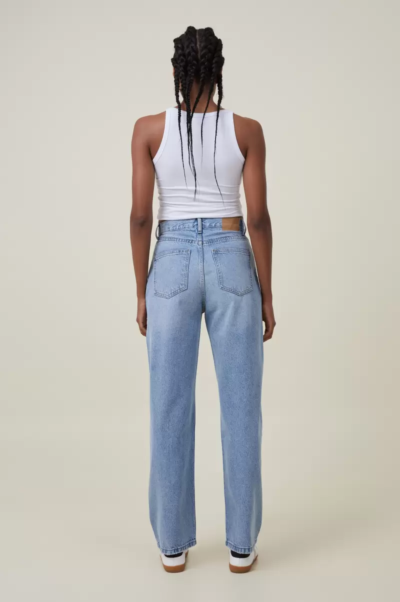 Loose Straight Jean Bondi Blue Jeans Cotton On Innovative Women - 3