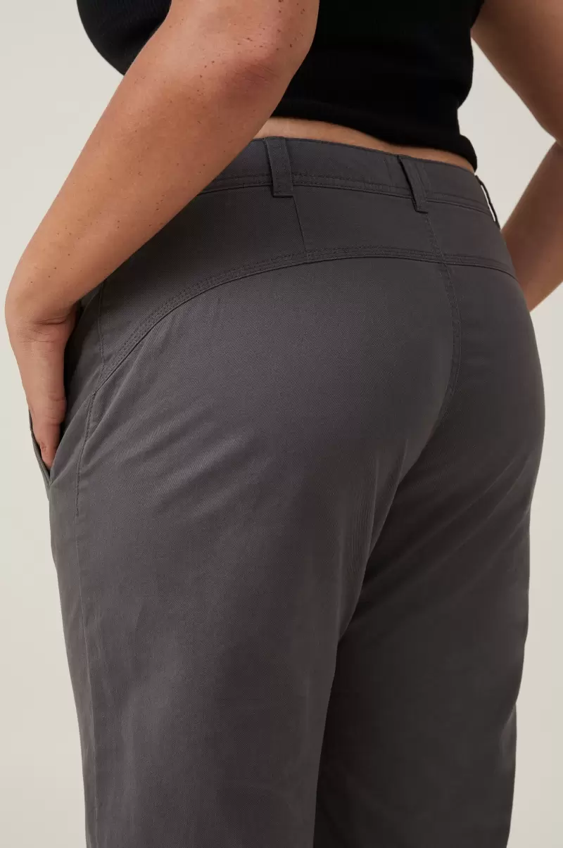 Pants Bailey Pant Cotton On Women Enrich Graphite - 2