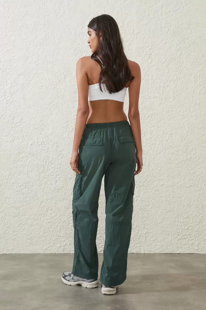 Cotton On Relaxing Holly Green Women Pants Active Utility Pant - 1