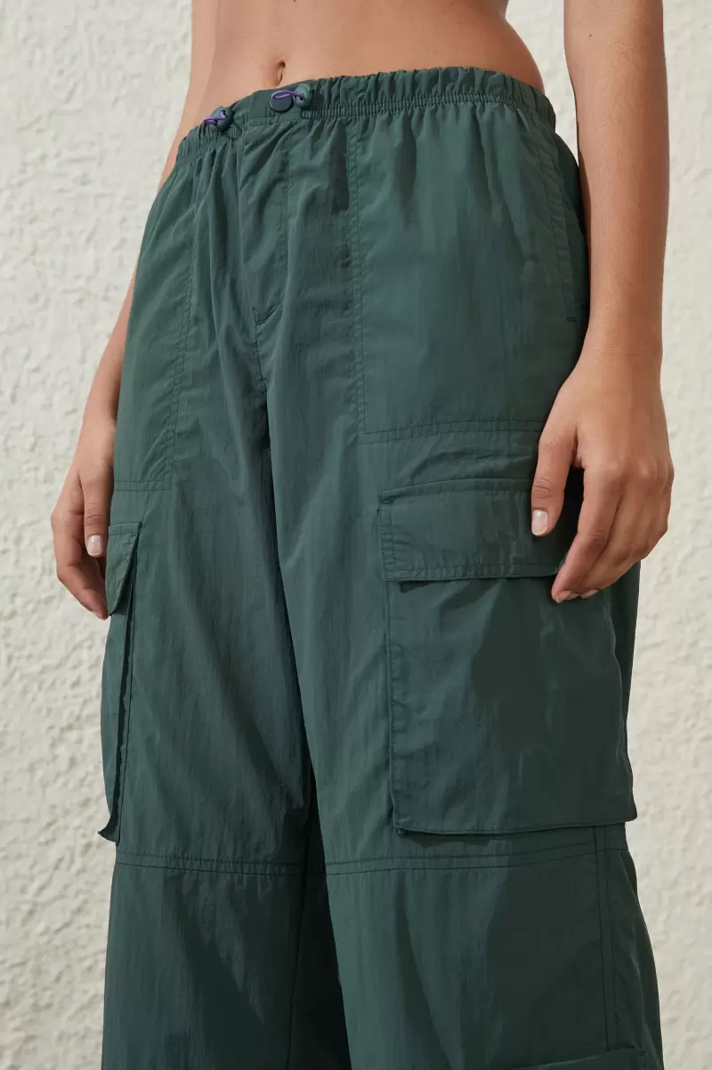 Cotton On Relaxing Holly Green Women Pants Active Utility Pant