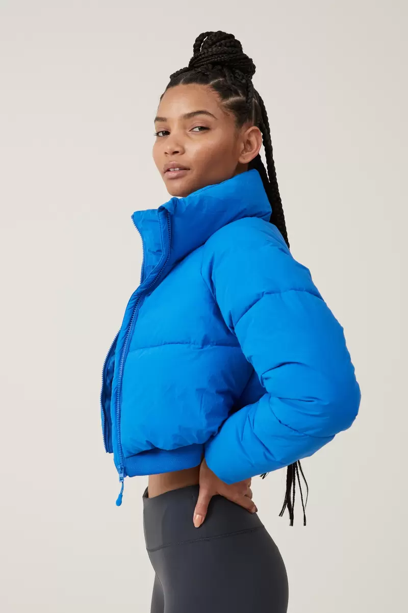 Wondering Alice Cheap Women Cotton On Jackets The Recycled Cropped Mother Puffer 2.0
