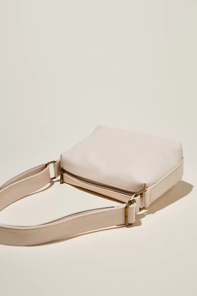 Bags & Belts Flash Sale Women Cotton On Bonnie Slouchy Bag Bone Pu - 1