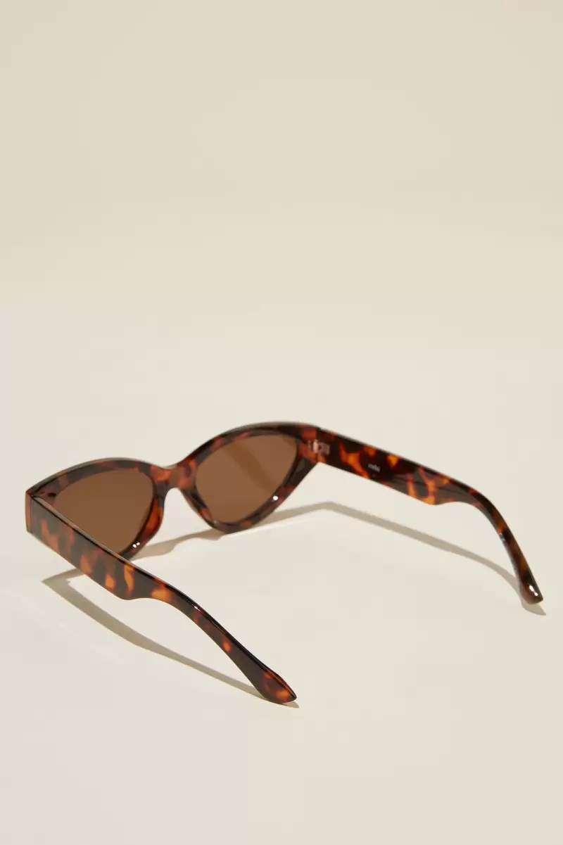 Women Sepia Tort High-Performance Cotton On Sunglasses Mia Cateye Sunglasses - 1