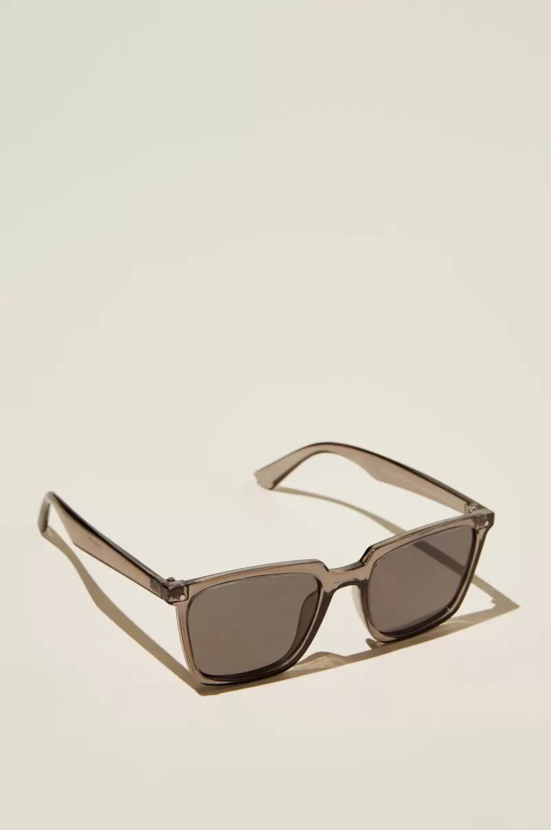 Liquidation Cotton On Midnight Crystal / Smoke Sunglasses Men Newtown Polarized Sunglasses