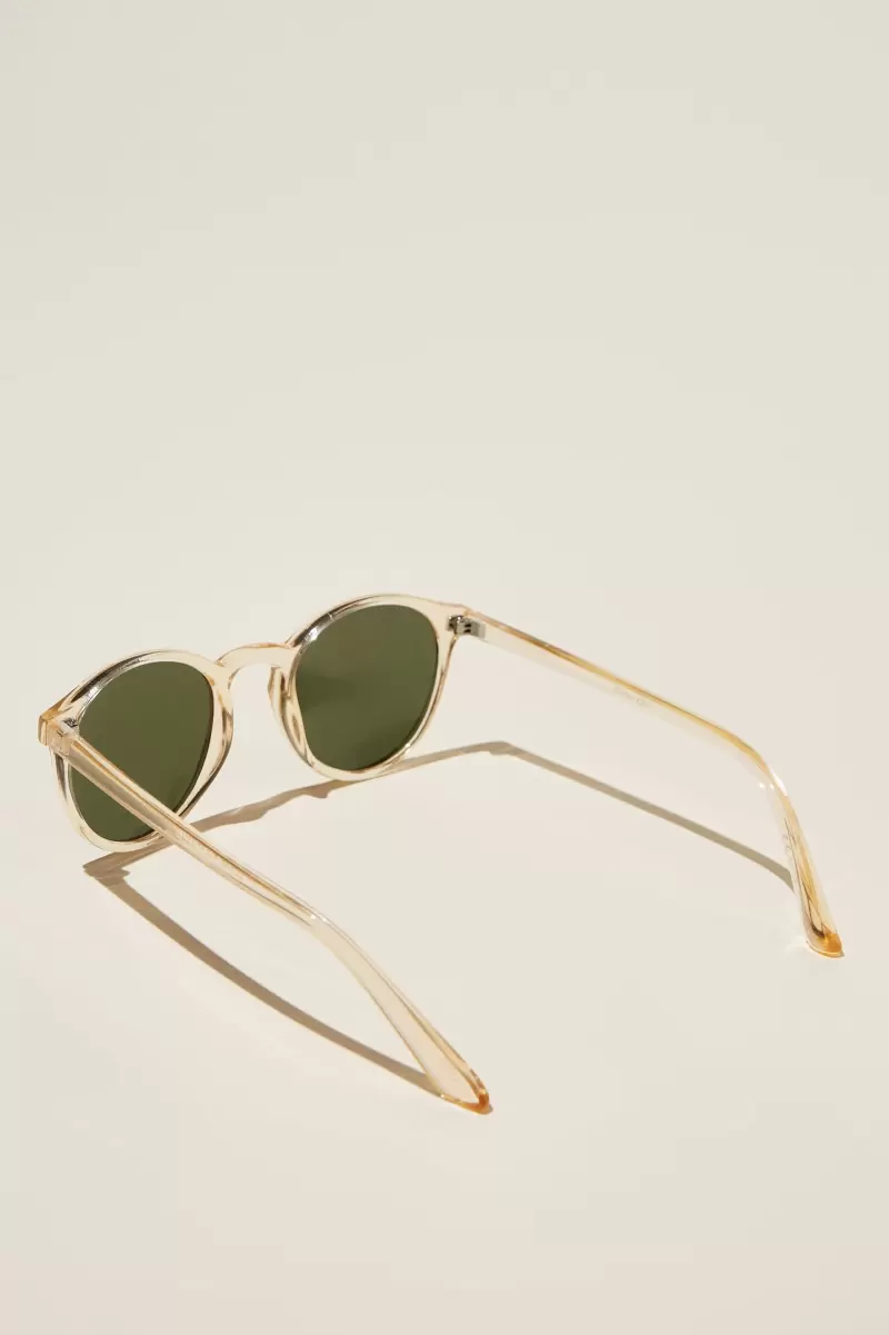 Ignite Men Cotton On Lorne Polarized Sunglasses Sunglasses Sand / Crystal Green - 1