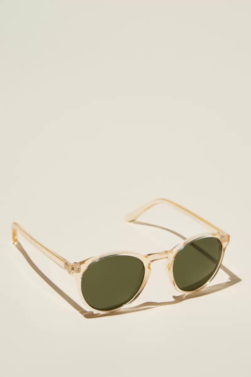 Ignite Men Cotton On Lorne Polarized Sunglasses Sunglasses Sand / Crystal Green