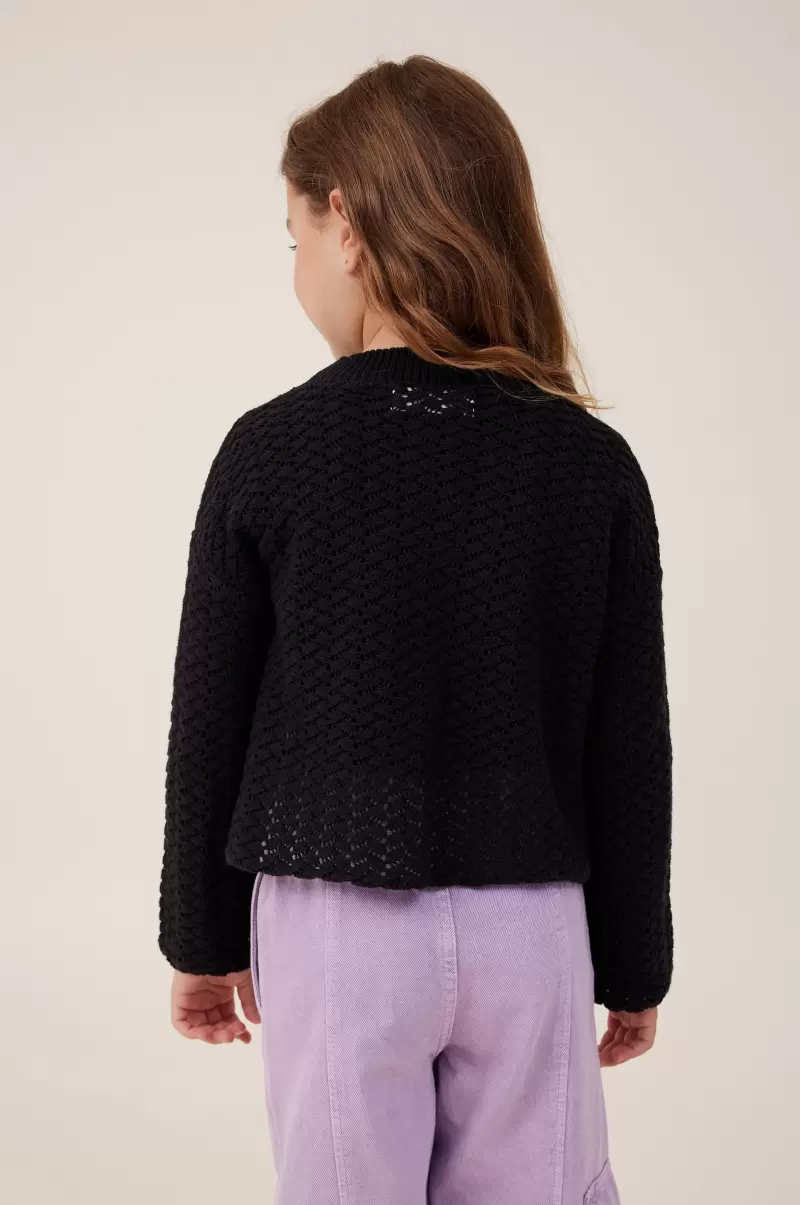 Cotton On Black Girls 2-14 Ingenious Ruby Knit Jumper Jackets & Sweaters - 1