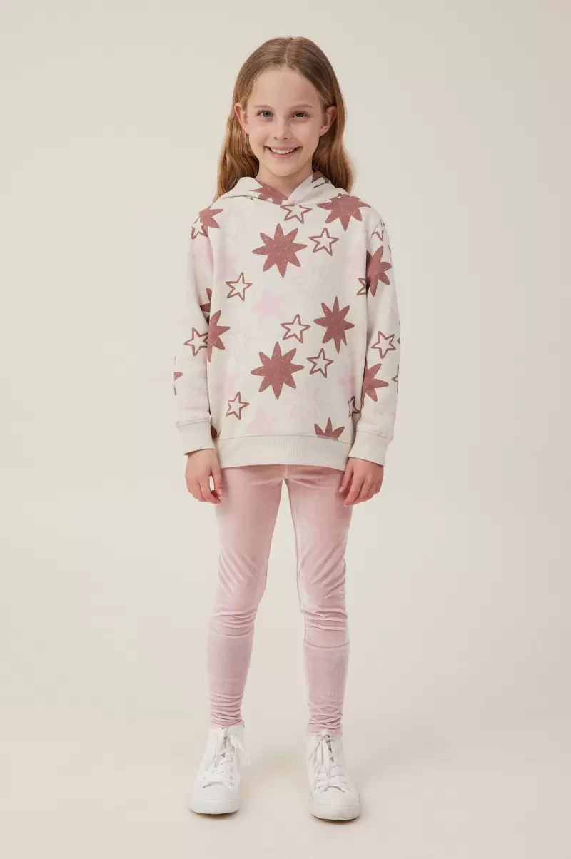 Rainy Day/Stars Girls 2-14 Sweatshirts & Sweatpants Artisan Cotton On Milo Hoodie - 2