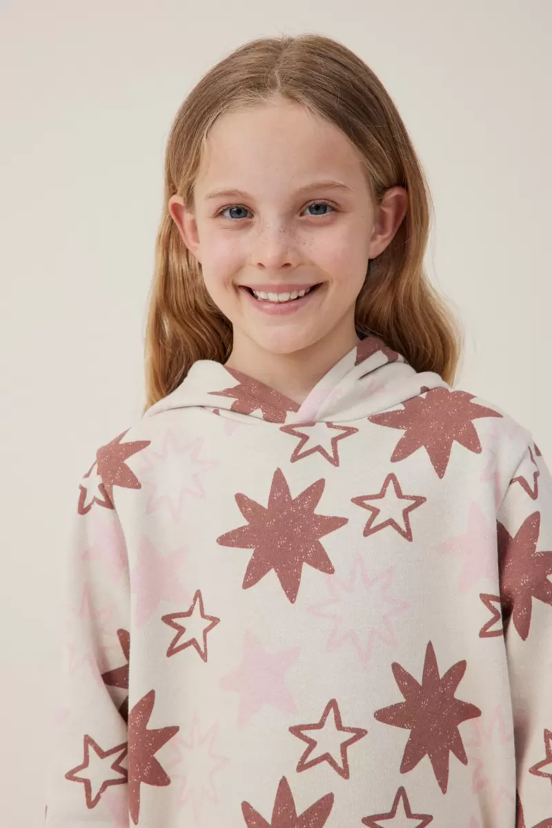 Rainy Day/Stars Girls 2-14 Sweatshirts & Sweatpants Artisan Cotton On Milo Hoodie