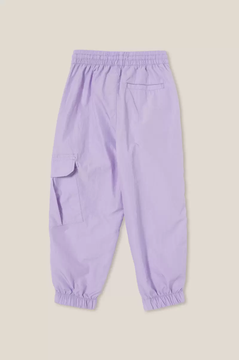 Peta Parachute Pant Leggings &  Pants & Jeans Clearance Girls 2-14 Lilac Drop Cotton On - 1