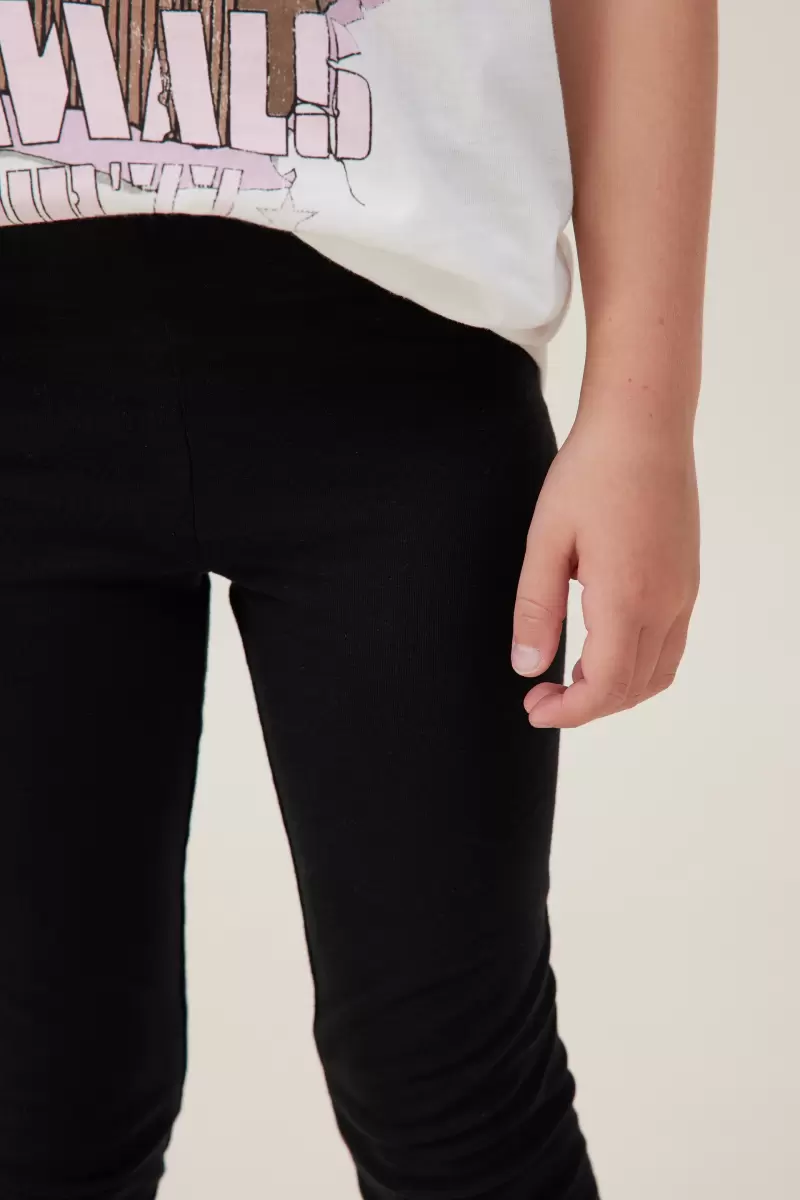 Black Girls 2-14 Leggings &  Pants & Jeans Huggie Tights Cotton On Fast - 2