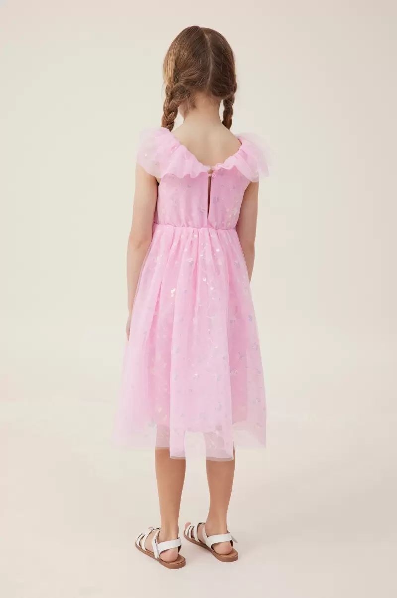 Secure Cali Pink Cotton On Girls 2-14 Lola Dress Up Dress Dresses - 1