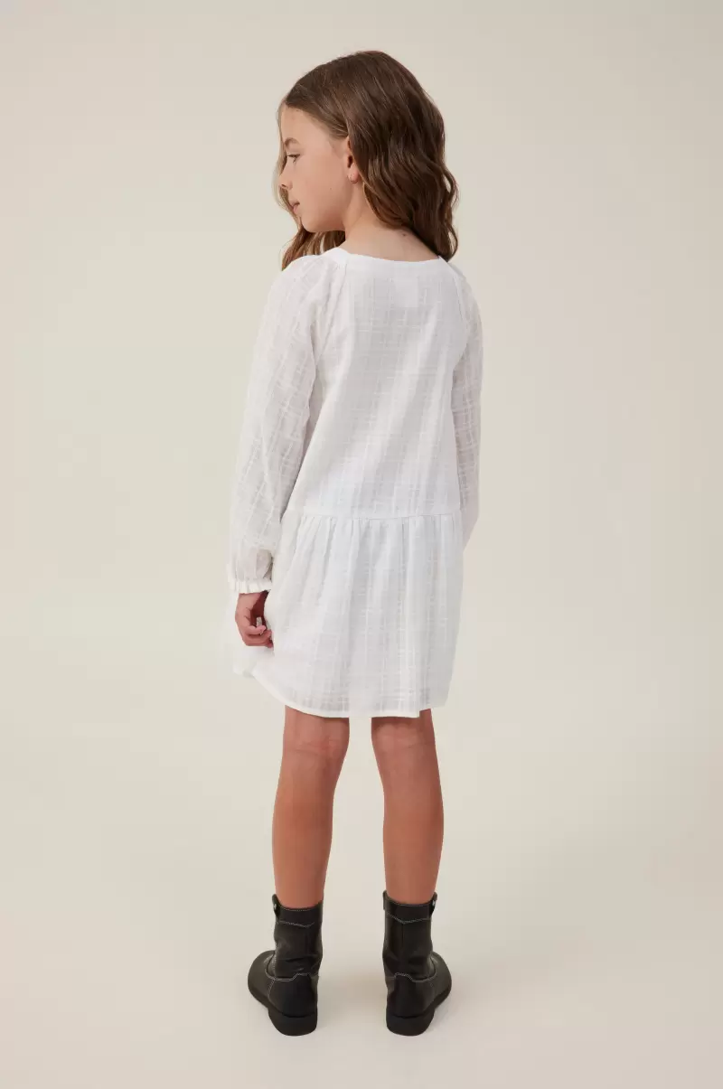 Eclectic Vanilla Dresses Cotton On Girls 2-14 Gemma Long Sleeve Dress - 1