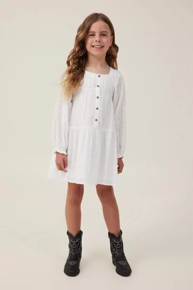 Eclectic Vanilla Dresses Cotton On Girls 2-14 Gemma Long Sleeve Dress