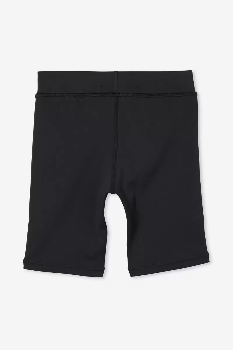Robust Cotton On M.ve Shortie Tight Black Activewear Girls 2-14 - 1