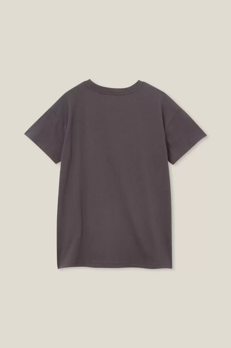 Girls 2-14 New Tops & T-Shirts Cotton On Phantom/Untamed Unicorn Pippy Short Sleeve Tee - 1