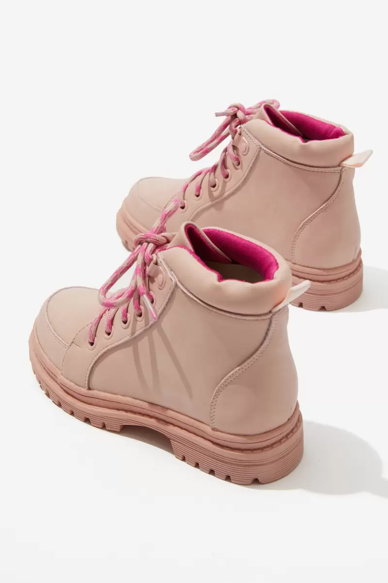 Zephyr/Raspberry Pink Boots Cotton On Budget-Friendly Girls 2-14 Henry Hiker Boot - 1