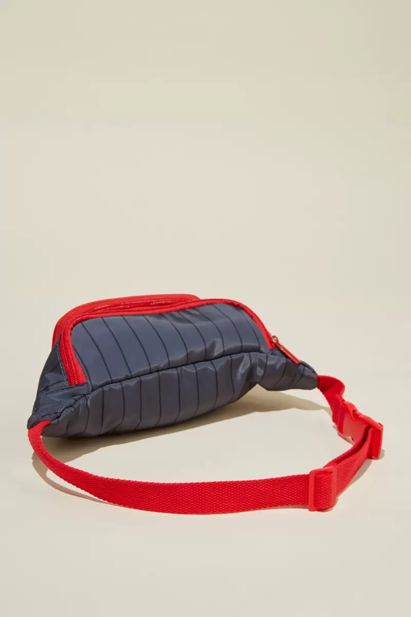 Licensed Belt Bag Lcn Dis Mickey/Pin Stripe Cotton On Charming Bags & Backpacks Girls 2-14