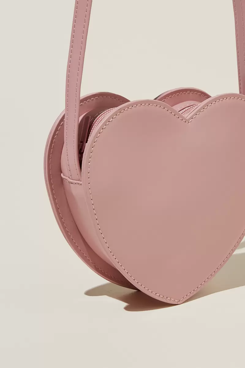 Hazel Heart Cross Body Bag Bags & Backpacks Cotton On Premium Girls 2-14 Zephyr