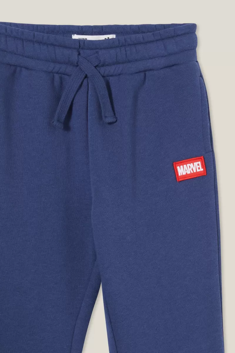 Boys 2-14 Reliable Lcn Mar In The Navy/The Avengers Heroes Cotton On License Marlo Trackpant Sweatshirts & Sweatpants