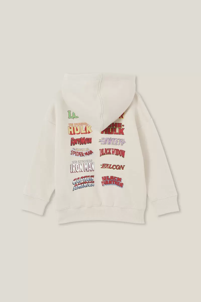 Cotton On Sweatshirts & Sweatpants License Emerson Hoodie Popular Lcn Mar Rainy Day/Marvel Comics Logos Boys 2-14 - 1
