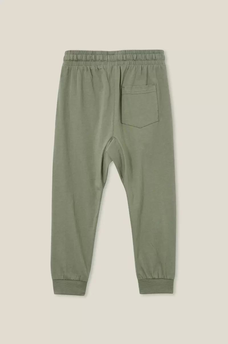 Cotton On Matty Lightweight Pant Swag Green Limited Sweatshirts & Sweatpants Boys 2-14 - 1