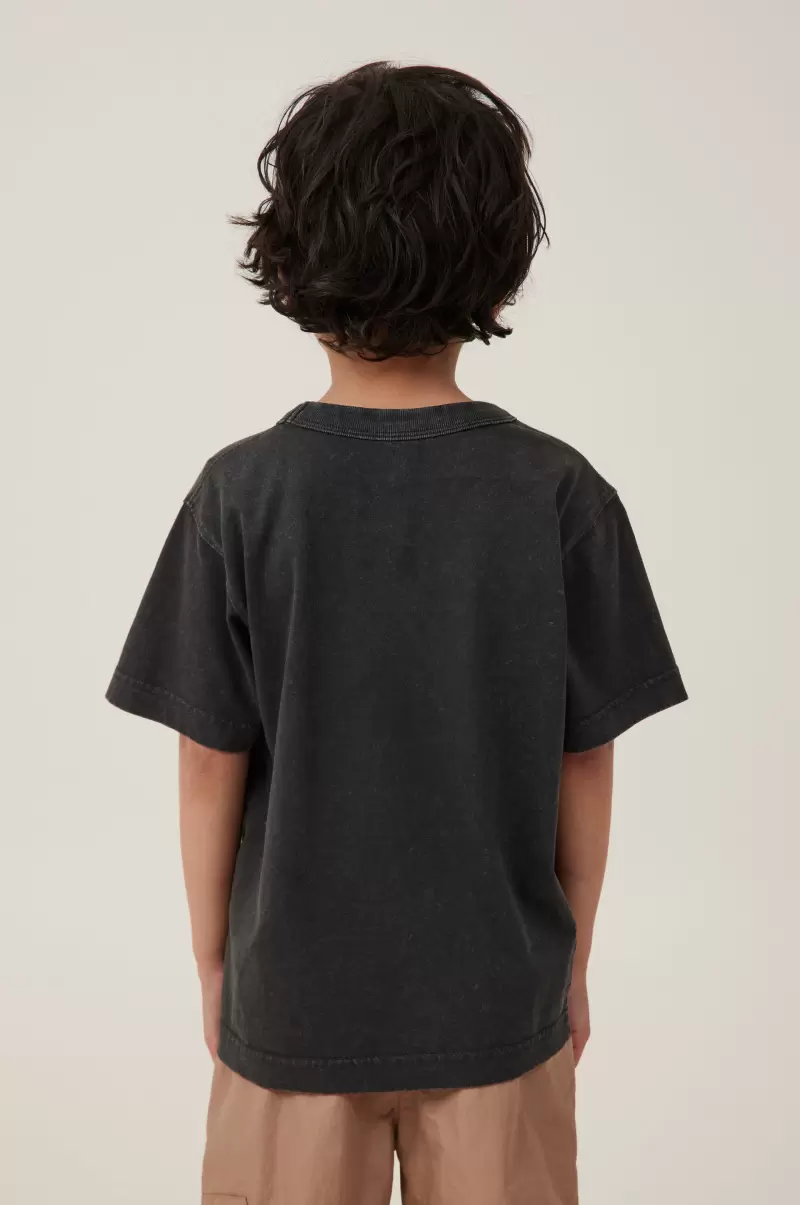 Boys 2-14 Tops & T-Shirts Phantom Wash The Essential Short Sleeve Tee Affordable Cotton On - 1