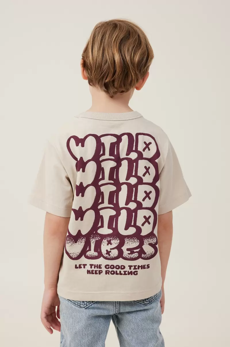 Boys 2-14 Rainy Day/Wild Vibes Cotton On Jonny Short Sleeve Print Tee Deal Tops & T-Shirts - 1