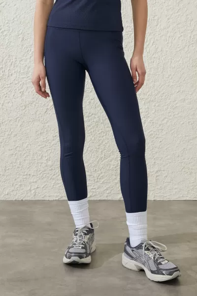 Pants Oceanic Navy New Cotton On Premium Fleece Lined Full Length Tight Women