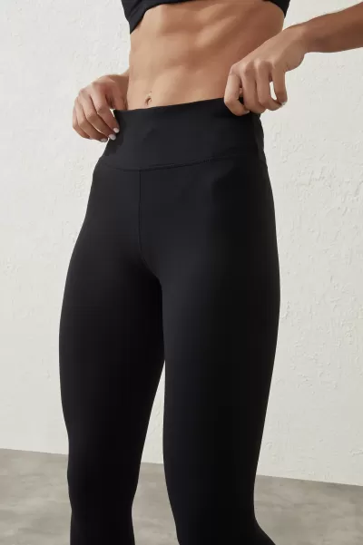 Cotton On Women Chic Core Black Active Core 7/8 Tight Pants