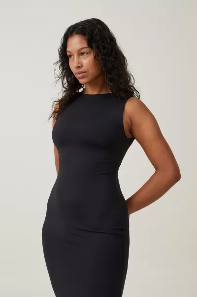Dresses Free Black Women Cotton On Low Back Luxe Maxi Dress
