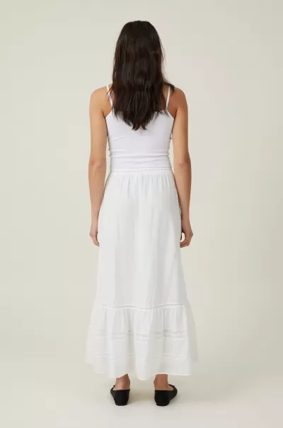 Skirts White Cotton On Women Cost-Effective Rylee Lace Maxi Skirt
