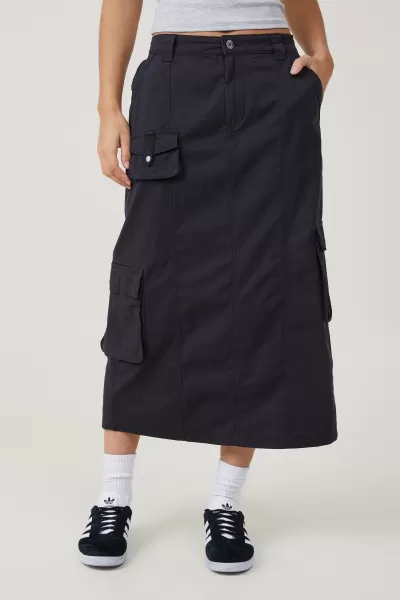 Sale Ink Hayden Utility Maxi Skirt Cotton On Skirts Women
