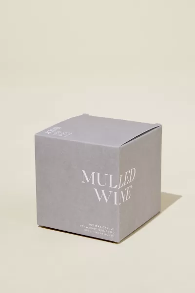 Cotton On Innovative Loungewear Mulled Wine Women Small Scents Candle