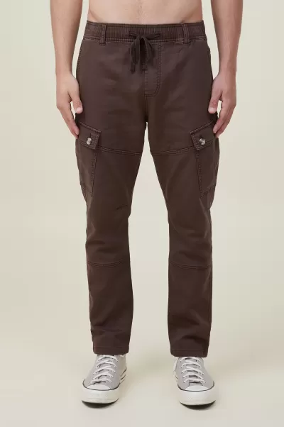 Military Cargo Pant Cotton On Chocolate Men Voucher Pants