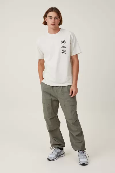 Cotton On Bone/Field Map Premium Loose Fit Art T-Shirt Safe Graphic T-Shirts Men
