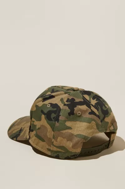 Beanies & Hats Camo/White Nyc Men Curved Peak Snapback Cozy Cotton On