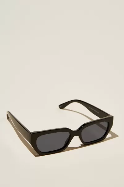 Introductory Offer Cotton On Sunglasses Men Black / Smoke The Razor Sunglasses