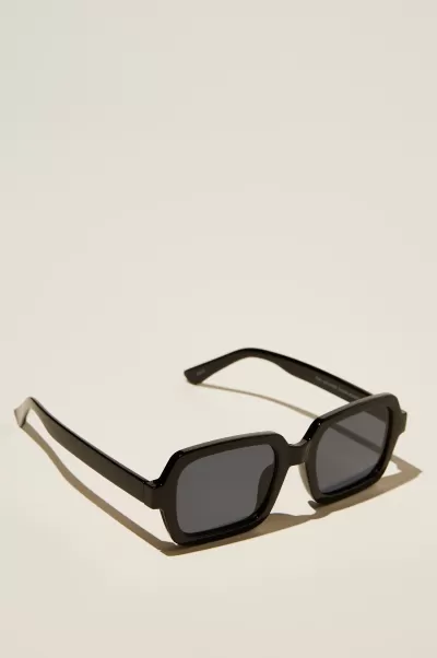 Sunglasses Black/Black Smoke Men Cotton On Versatile The Cruiser Sunglasses