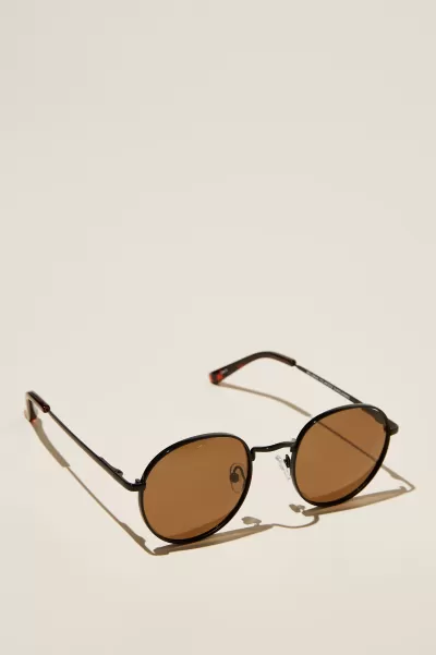 Bellbrae Polarized Sunglasses Black/Tort/Brown Smoke Offer Cotton On Sunglasses Men