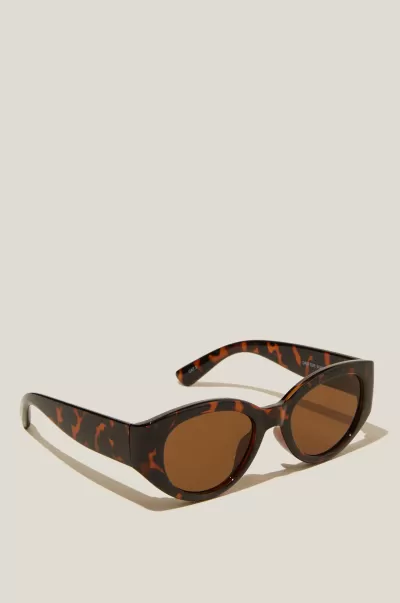 Style Drifter Sunglasses Cotton On Tort/Brown Smoke Men Sunglasses