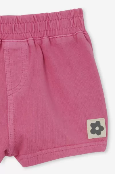 Bottoms Frankie Short Raspberry Pink Cotton On Baby Flash Sale