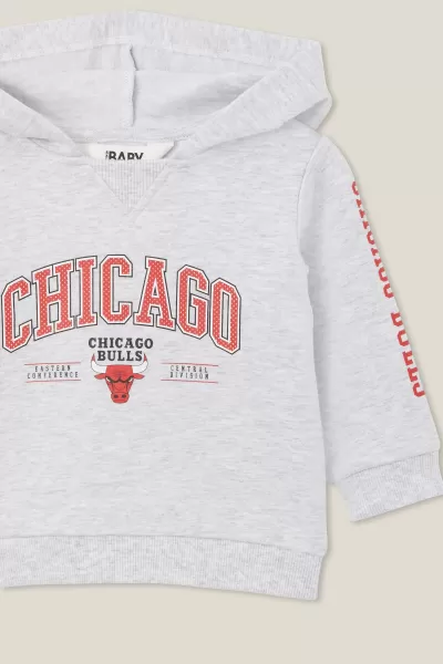 Lcn Nba Cloud Marle/Chicago Bulls Varsity Baby Lenny Hoody Lcn Cotton On Classic Sweatpants & Hoodies