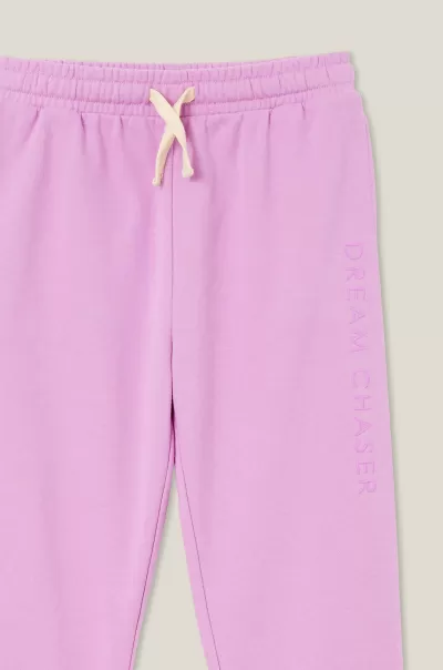 Lavender Dreams/Dream Chaser Sleek Mackenzie Trackpant Girls 2-14 Sweatshirts & Sweatpants Cotton On