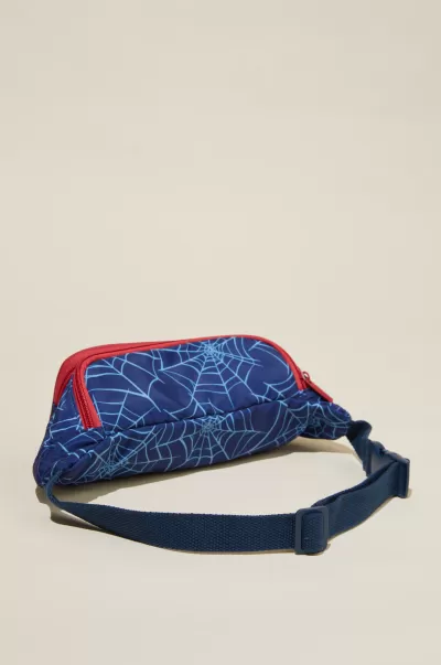 Cost-Effective Lcn Mar Spiderman / Web Girls 2-14 Bags & Backpacks Licensed Belt Bag Cotton On