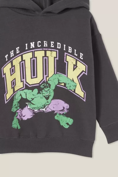 Lcn Mar Phantom/Incredible Hulk Boys 2-14 Cozy License Emerson Hoodie Sweatshirts & Sweatpants Cotton On