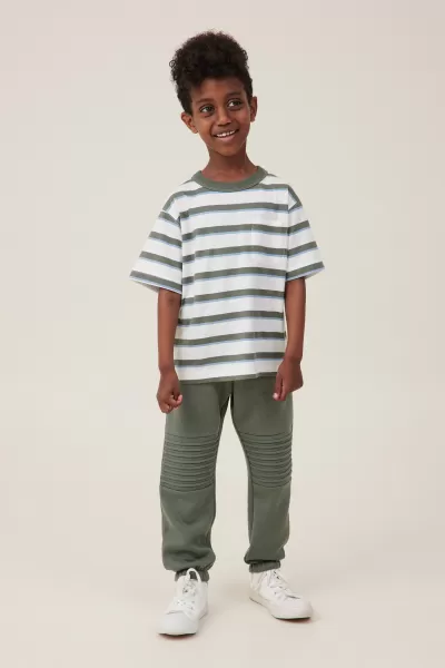 Sweatshirts & Sweatpants Cotton On Swag Green Coby Moto Trackpant Coupon Boys 2-14