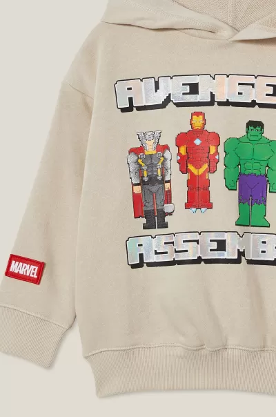 Cotton On Sweatshirts & Sweatpants Lcn Mar Rainy Day/Mightest Avengers Boys 2-14 Affordable License Emerson Hoodie