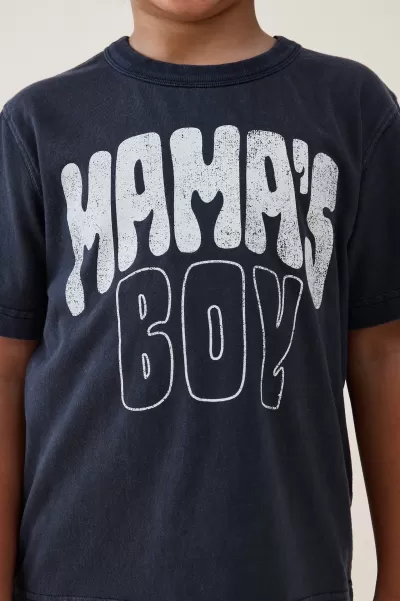Perfect Phantom/Mamas Boy Jonny Short Sleeve Print Tee Cotton On Boys 2-14 Tops & T-Shirts