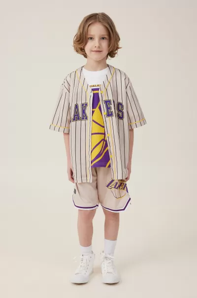 Lcn Nba Rainy Day/La Lakers Cotton On License Baseball Tee Purchase Boys 2-14 Tops & T-Shirts